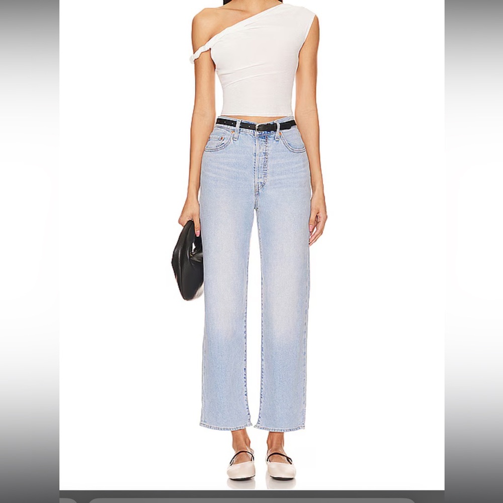 Levi’s ribcage straight ankle